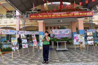 Sinh hoạt dưới cờ tháng 3/2026 tại trường tiểu học Lê Hồng Phong, phường Bắc Gia Nghĩa