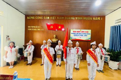 ĐẠI HỘI LIÊN ĐỘI NĂM HỌC 2026 – 2027 TRƯỜNG TIỂU HỌC LÊ HỒNG PHONG, PHƯỜNG BẮC GIA NGHĨA