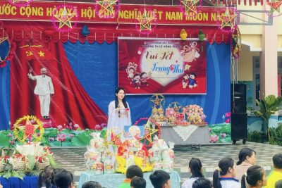 Hoạt động vui tết Trung thu của trường Tiểu học Lê Hồng Phong, phường Bắc Gia Nghĩa, tỉnh Lâm Đồng